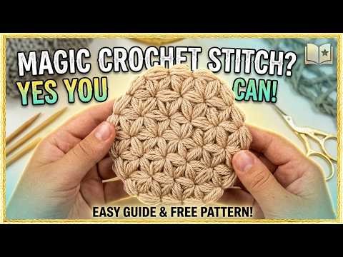 Crochet "Stars" pattern from center