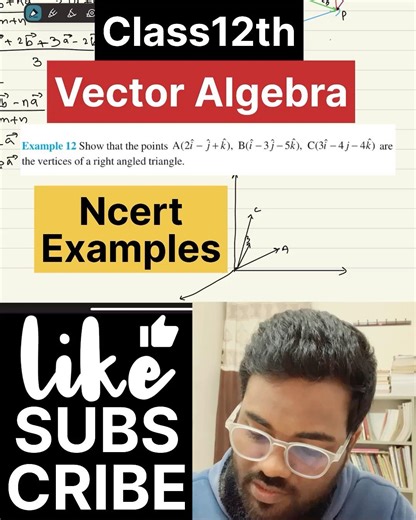 Vector algebra Class12th NCERT | #vectoralgebra #class12maths #boardexampreparation