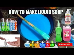 How To Make Multi-Purpose Liquid Soap At Home Or Anywhere