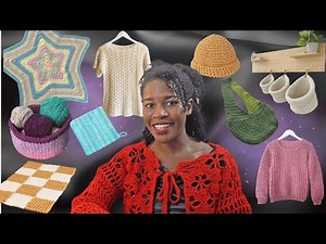 30 EASY CROCHET PATTERNS For Beginners (free projects)
