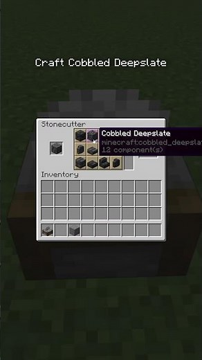 Yuki’s Notes:How to Craft Cobbled Deepslate #Minecraft #yukiiy016 #minecraftsurvival #minecraftguide