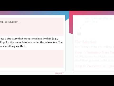 Transforming JSON Readings: Grouping by Date and Datetime in NodeJS