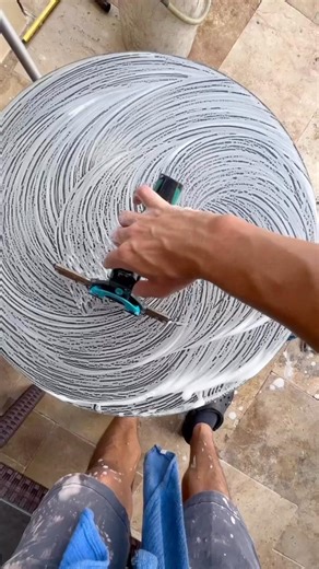 Small Round Table Cleaning ✨#round #table #motivation #clean