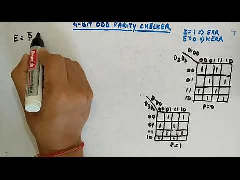 Four Bit Odd Parity Checker - Digital Circuits and Logic Design