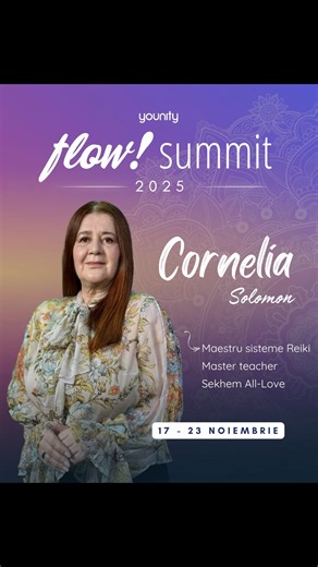 Descoperă flow!summit 2025 ✨ Un eveniment dedicat creșterii tale, inspirației și reconectării cu tine. | Younity România