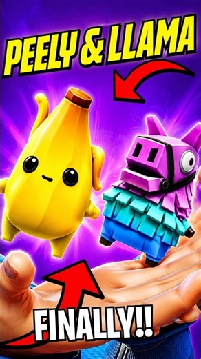 The NEW Peely and Llama Sprites in Fortnite Are Here! 🍌
