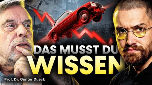 Prof. Dr. Gunter Dueck über die aktuelle Lage der deutschen Wirtschaft & Künstliche Intelligenz | Gunter Dueck