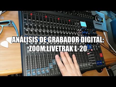 Análisis de grabador digital: Zoom LiveTrak L-20.
