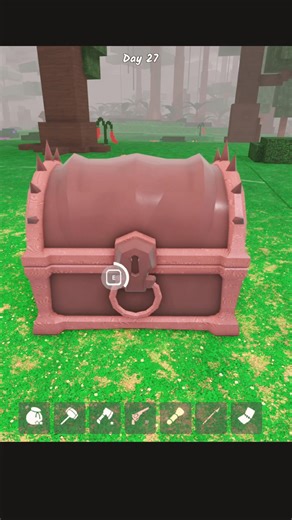 Oh yes !!! I found Obsidian Chest #roblox #99nightintheforest #99nights