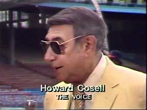 Gib Shanley and Howard Cosell 1