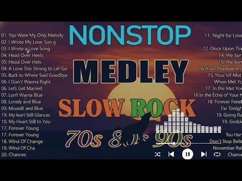 Nonstop Rock Ballads 💕 Best Slow Rock Ballads Love Songs 70s 80s 90s | Pinoy
