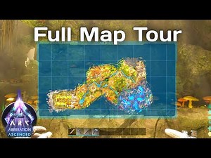 Ark Ascended Aberration - Full Map Tour | New Dino's, Resources Guide