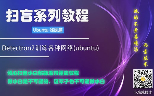 【扫盲】Detectron2训练各种网络(ubuntu)