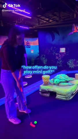 it’s part of the daily routine⛳️ #fyp #minigolf #fun #relateable #appleton