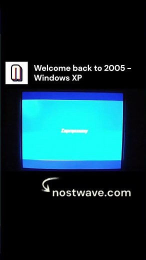 Welcome back to 2005 - Windows XP #nostalgic #nostalgicvibes #windows #windowsxp #2005