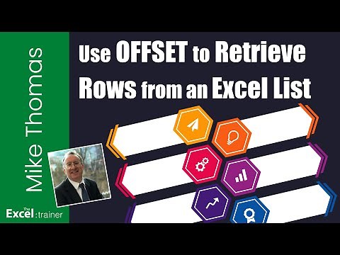 Use the OFFSET Function to Retrieve Top or Bottom N Rows from an Excel List