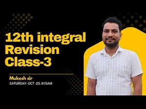 12th Maths integral Revision class -3