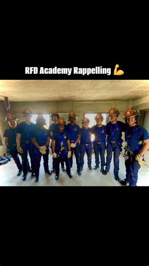 RFD Academy Rappelling 🤩 | Rochester Fire Department