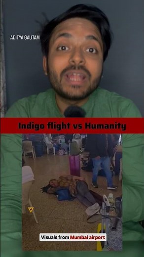 How Govt policy causes indigo flights disruption on airport #shortsfeed #airport