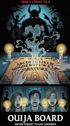 Ouija Board: Never Forget to Say Goodbye #terrifyingtales #horror #spookytales