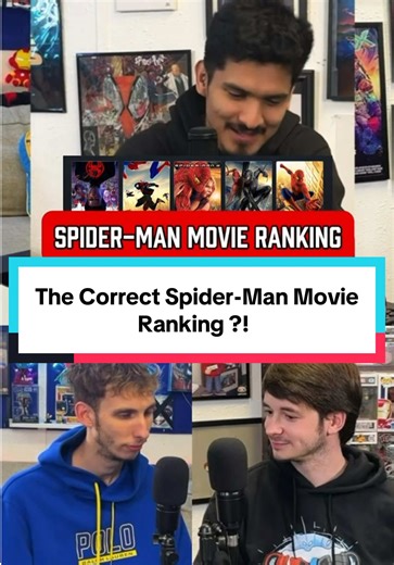 Thoughts on this Spider-Man Movie Ranking ? #theescapepodpodcast #fyp #viral #marvel #spiderman