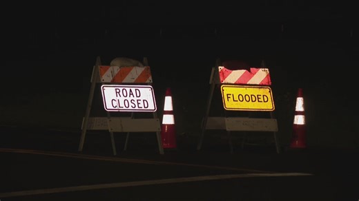 Sac Metro Fire rescues man stranded on car in Sloughhouse floodwaters