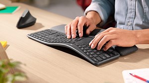 Logitech ERGO K860 Ergonomic Split Keyboard now official