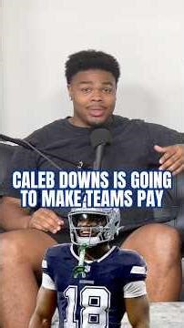 Caleb Downs is going to make teams PAY! #calebdowns #footballshorts