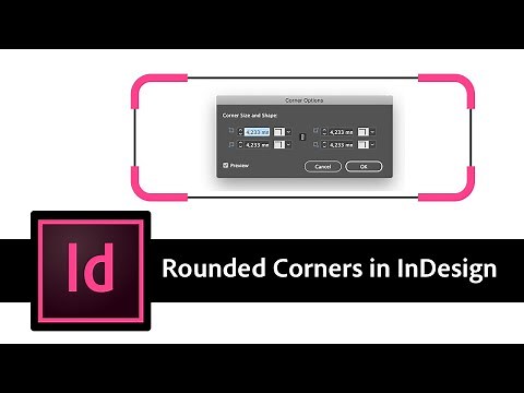 Rounded Corners in InDesign - How To