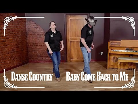 Danse country | Baby Come Back to Me | Danse en ligne | Line Dance