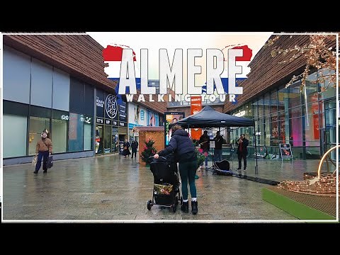 ALMERE Netherlands/ Explore Almere Centrum In Style! | 4k Walking Tour Netherlands