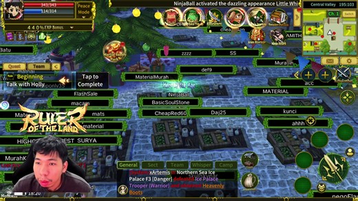 Pwede mo na tayo mag create ng Ninja Class! #ruleroftheland | DYLAN plays