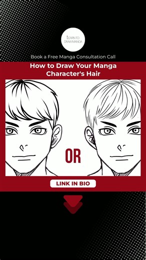 How to Draw Your Manga Character's Hair