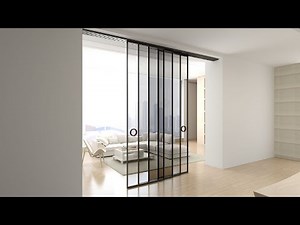 CGLASS MAGIC - Installation - 3 panel sliding door system