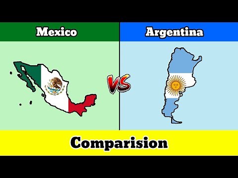 Let's Compare Mexico VS Argentina | Country Comparison | Data Duck 2.o