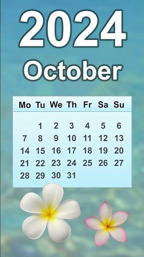 October 2024 Calendar