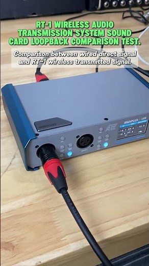ACEMIC RT-1 Test: 98% Fidelity & 0.06ms Latency Wireless Audio Transmission System!