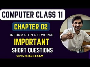 Computer Class 11 Chapter 2 Important Short Questions 2025 | 11th Class Computer Important Questions