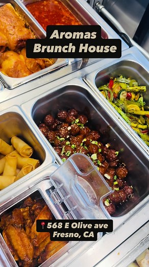 Sunday Buffet at Aromas: Mimosas and More!
