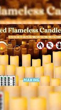 Create the Perfect Ambiance with These Floating Candles! | Flameless, Remote-Controlled Magic