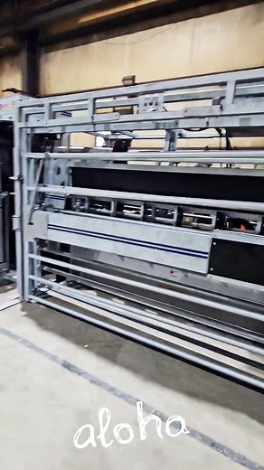 This hot-dip galvanized Moly Cattle Handling System is island bound --- next stop Hawaii! 🌴 | Moly Manufacturing Livestock Equipment