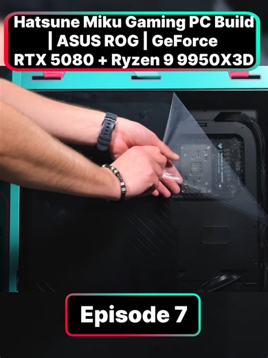 Hatsune Miku Gaming PC Build with ASUS ROG