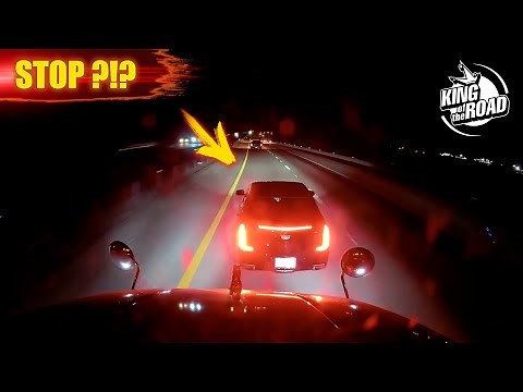 Brake Checks and cut off vs Semi Truck Driver. Crazy driving. Teachers on the road