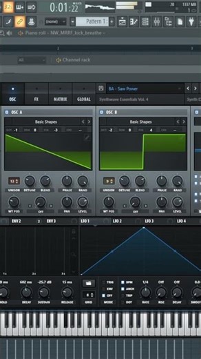 My Favorite Synthwave Bass Ever!