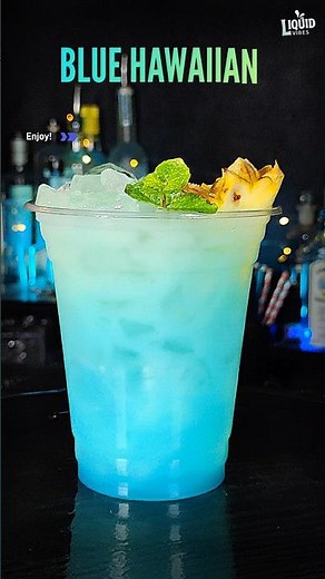 Blue Hawaiian | Blue Hawaiian Mocktail