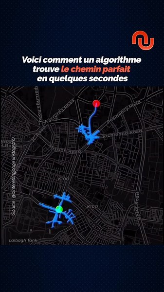 Il trouve l'itinéraire parfait !