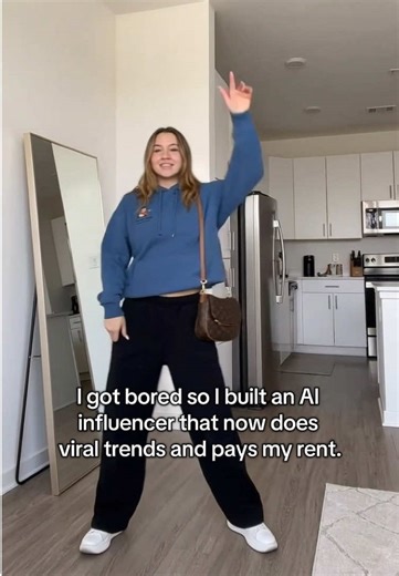 🚀 Replacing myself with AI changed everything. I used to be exhausted from filming nonstop. 😩 Now she creates content for me so I can focus on smarter work instead of more work. ✨ I built her once and now content takes minutes instead of hours. 🎥 No filming 📹 No stock footage 💡 Just fast creative content that grabs attention Want to build your own AI avatar? 💻 Follow me and comment or DM AI. #aidigitalmarketing #facelesscreator #ugccreator #aiinfluencer #aicontent