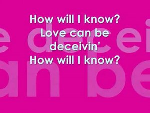 How will i Know Whitney Housten with lyrics