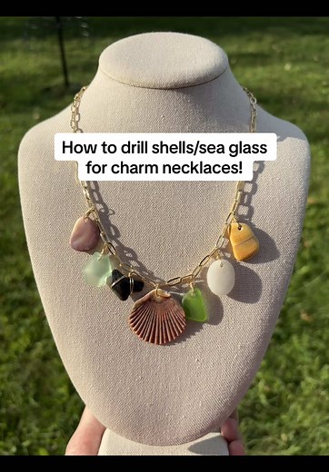 How to Drill Sea Glass and Shells for Jewelry