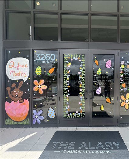 Here at Alary, we welcome spring and new residents! 🌸 Come by, take a tour, and find out how you can get 2 months free plus 6 months free on storage units. #HelloSpring #SpringVibes #NewBeginnings #WelcomeHome #AlaryLiving